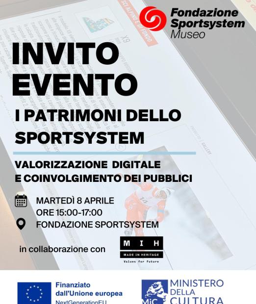 I Patrimoni dello Sportsystem: valorizzazione digitale e coinvolgimento dei pubblici